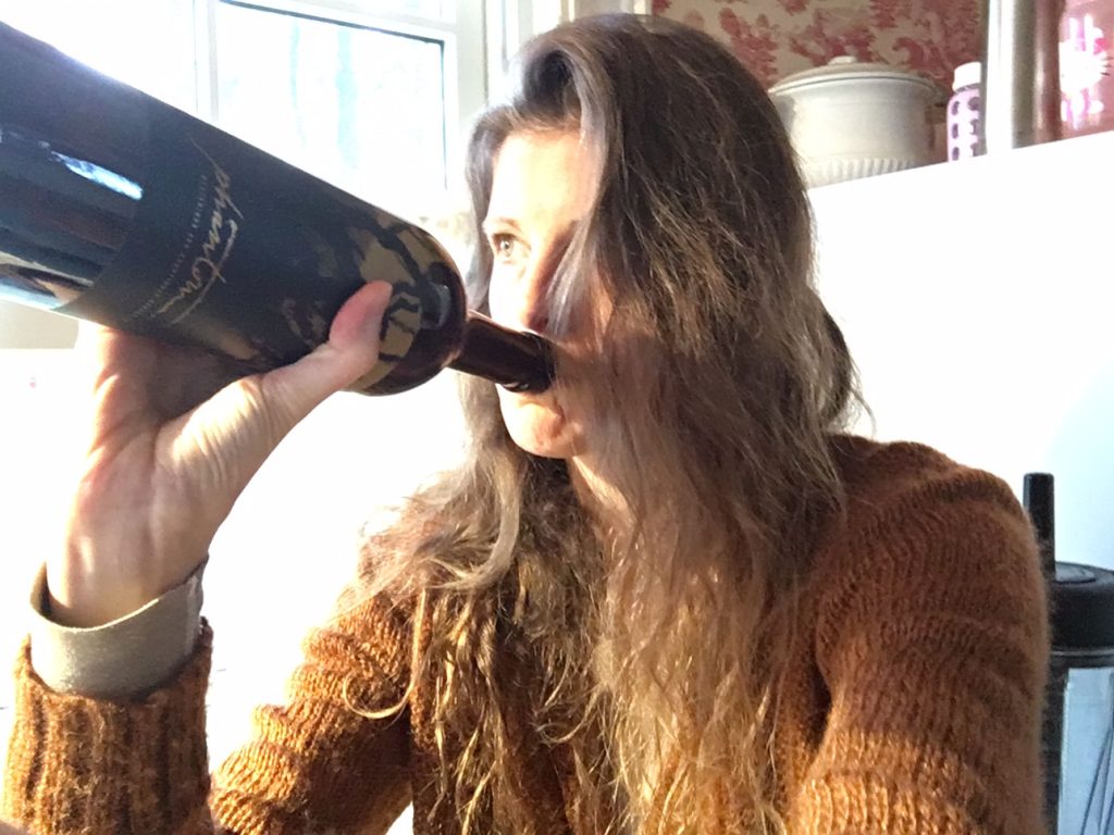 toni-drinking-wine